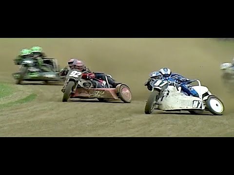 Fantastic Grasstrack 1000cc Sidecar Race