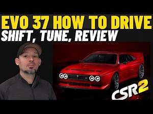 CSR2 EVO37 Review and How To Drive | Stage 6 | Stage 5 | Live racing setup