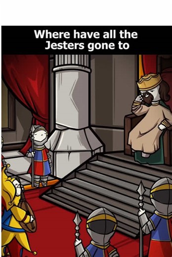Where have all the Jesters gone to- #history #animation