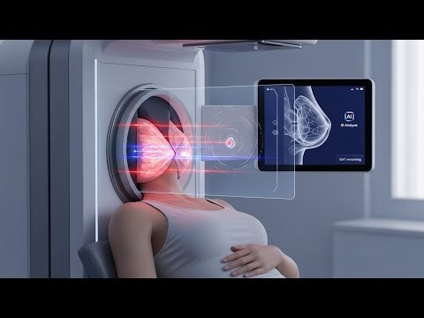 New 1 minute breast cancer scanner uses Lasers and Ai to detect Tumors painlessly and Accurately
