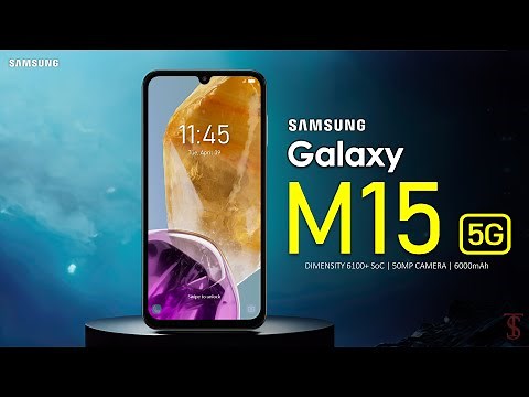 Samsung Galaxy M15 5G Price, Official Look, Design, Camera, Specifications, Features #galaxym15 #5g