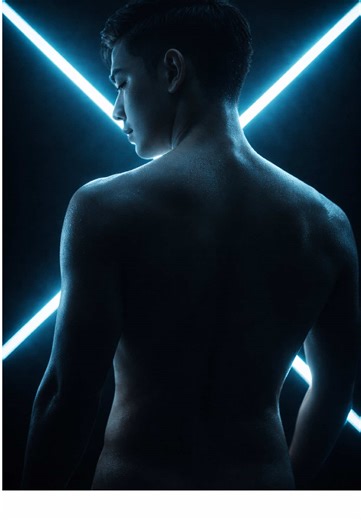 PART 629 High-End Fashion Editorial Photoshoot: Backlit Lighting Nude Pictorial Forming Silhouette Step 1: Open browser and access Gemini Step 2: Upload your image Step 3: Copy and Paste @七夜death 🫰🏻🙏 “Cinematic portrait, medium close-up photograph, high-end fine-art photography. Backlit lighting reveals a figure seen from behind, appearing nude; the upper back, neck, partial side profile of the face, and the lower hip area are faintly visible, forming a silhouette in front of two large bright