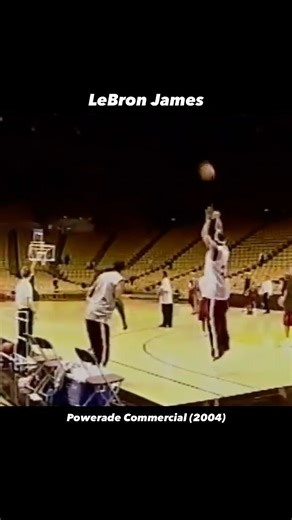 ThrowbackHoops on Instagram: "Classic LeBron James Powerade commercial (2004)"