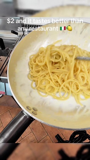 Authentic Italian Home Cooking: Easy Lemon Pasta