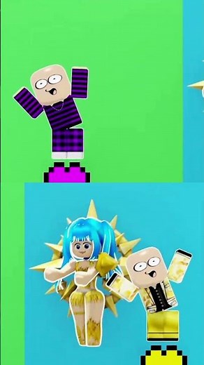 ROBLOX RHYTHM CHALLENGE_ __ Purple vs. Gold __ _ Epic Dance Battle