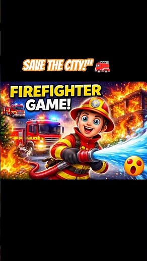Putting Out Fire! 🔥 | Firefighter Game for Kids”