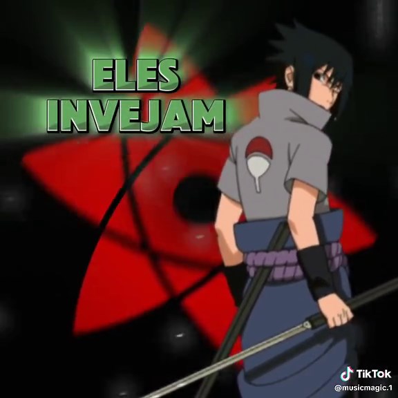 Eu to tipo uchiha sasuke eeeee #sasuke #tipografia #tiposasuke #mhrap #song #lyrics #fyp