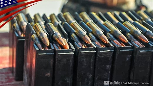 USAMC 大子弹和大弹匣.50口径重型狙击步枪-巴雷特M82 M107