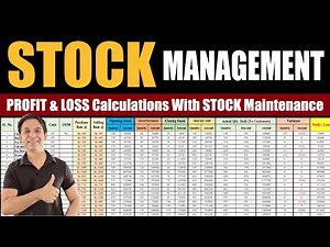Profit & Loss Calculations with Stock Management English / Inventory Management / Office Monk