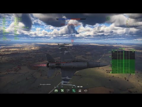 Dogfighting in the new f16 block52 in warthunder