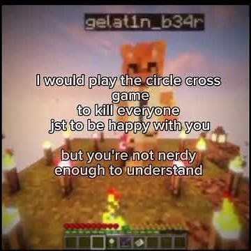 THIS IS FROM SQUIDDO'S NEW ARG[The Circle-Cross Game] #minecraftarg #mcyt #thecirclecrossgame