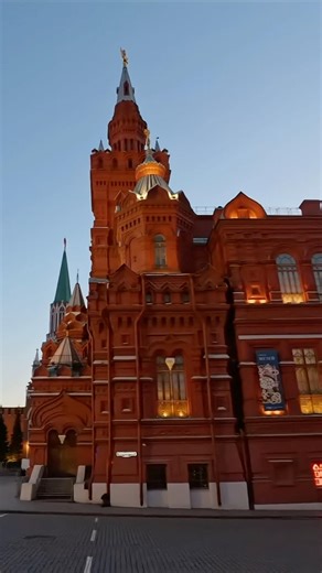 Red Square at Night 🇷🇺 | Moscow Shorts #moscow #shorts #short #russia