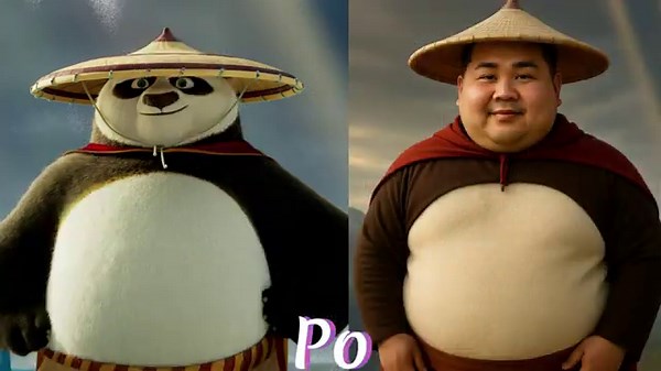 Kung Fu Panda Characters in REAL LIFE | AI Art Transformation