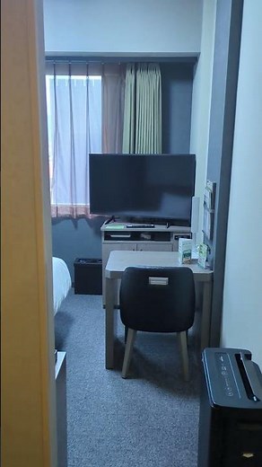 ルートイン長岡駅前 910号室 小千谷じやなくて長岡だよ!な音楽に乗せて #旅行 Hotel Route-Inn Nagaoka Ekimae #Travel