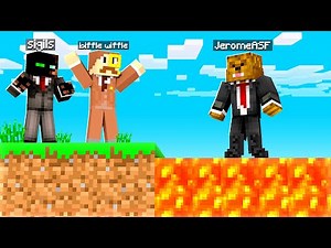 Walking On Lava In Camp Minecraft | JeromeASF
