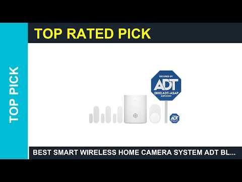 Best Smart Wireless Home Camera System ADT Blu Security Starter Kit DIY Home Alarm