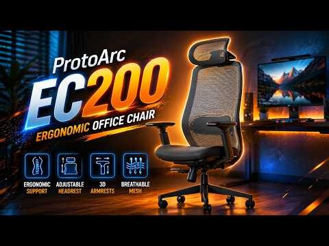 ProtoArc EC200 Review – Best Budget Ergonomic Office Chair?