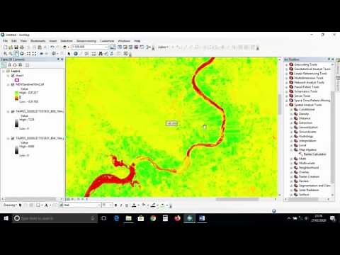 Calculate NDVI from Sentinel 2A in ArcGIS