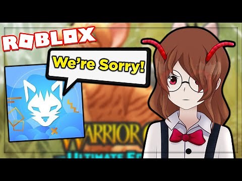 This Roblox Cat Game MESSED UP.. (Warrior Cats: Ultimate Edition)