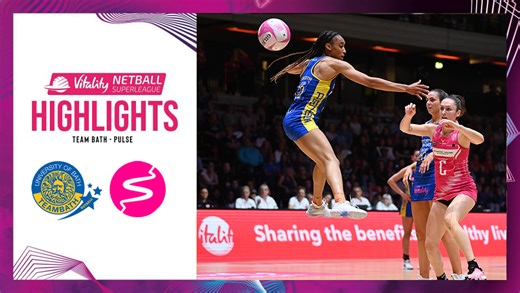 A close contest for the third spot in the competition saw Team Bath Netball secure victory against London Pulse in this epic matchup 🥉 | England Netball