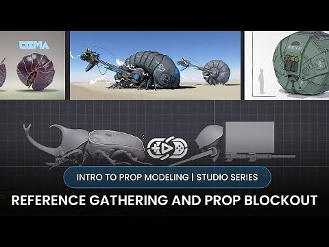 Free Course | Week 2: Reference Gathering and Intro To Blender, Prop Blockout