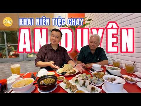 Review Chay An Duyên | Tiệc Khai Niên Kim Vận Cát Tường, Chả Giò Triều Châu, Bò Bía Phúc Kiến