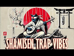Shamisen (三味線) X Trap Bass & EDM ⚡ Urban Samurai Vibes 🎶 | Energizing Japanese Beats for Focus 🐱🎶🌸