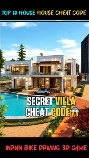 indian bikes driving 3d secret villa cheat code 😱
