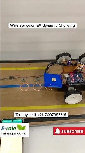 Wireless EV solar dynamic charging electronics engineering final year project