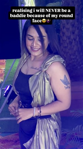 ɓɦαѵเรɦα555 on Instagram: "🤷🏻‍♀️🤷🏻‍♀️🤷🏻‍♀️ Bht jyada hi round hai💆‍♀️ . . . . . . #baddie #goodie #selflove #explore #fatface newreel share"