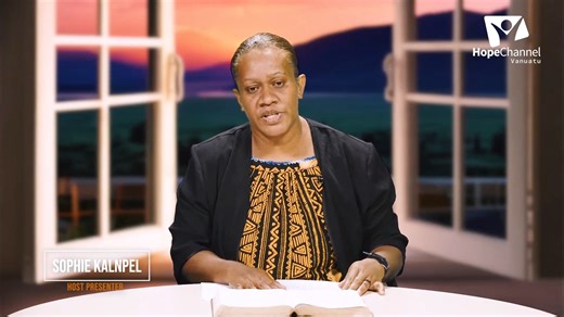 Sophie Kalnpel shares our🌞moning lukluk today🙏 | Hope Channel Vanuatu