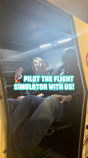 3.5K views · 16 reactions | Think you can handle flying upside down? ✈️ Watch our staff brave the new GFORCE Encounter flight simulator—spoiler: their reactions say it all. | Saint Louis Science Center | Facebook