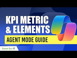 Create Dashboards Elements and KPI Metrics with Agent Mode in Excel