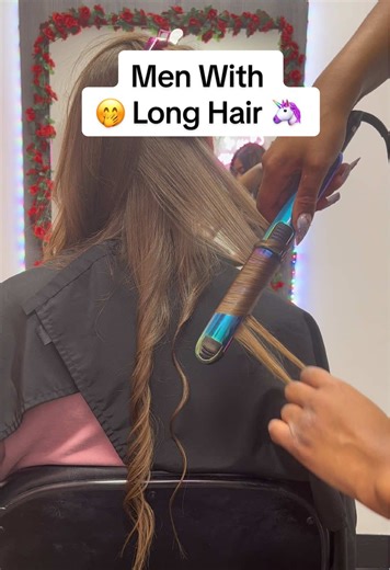 Men have long hair too 🥰. #menwithlonghair | long hair men