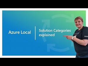 Azure Local Solution Categories