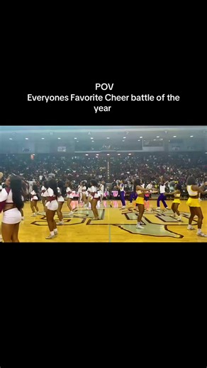 Exciting Close-Up of HBCU Cheer Battle