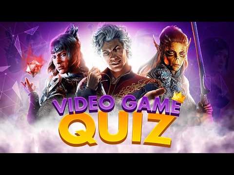 ULTIMATE VIDEO GAME QUIZ #34 | Guess by Image, Music, Skill tree, Map, Character and Gameplay