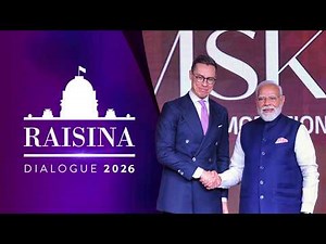 LIVE: PM Modi, President Alexander Stubb of Finland participate in Raisina Dialogue