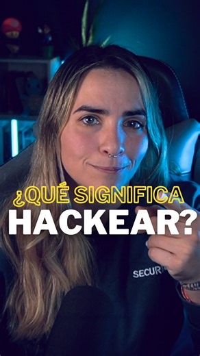 Marta Barrio | Ciberseguridad y Hacking on Instagram: "¿Qué significa hackear? 💻 #Hacker #Ciberseguridad #EthicalHacking #Hackear #CuriosidadTech #SeguridadDigital #RedTeam #BlueTeam #HackingParaTodos #AprendeHacking #TechLover #CiberConciencia #PrivacidadOnline 🚀"