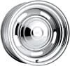U.S. Wheel 57-5834400L: Chrome Rallye Wheel (Series 57) Size: 15" x 8" - JEGS