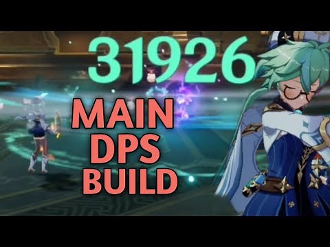 Genshin Impact - Sucrose Main DPS build (Insane Anemo Damage + tips) "Harmless Sweetie"