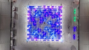 Don't get lost inside the world's largest maze made of ice