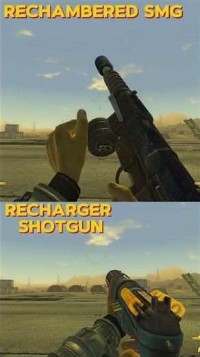 Project Weaponry : rechambered smg and recharger shotgun
