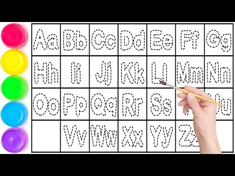 Phonics Song, Master the Alphabet: Let’s Draw and Color Letters Together, KS ART