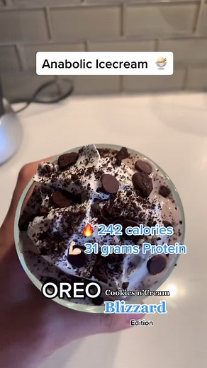 Anabolic Icecream: Cookies n Cream Edition Recipe