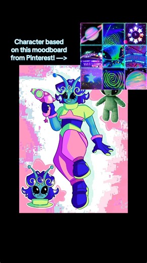 I’m obsessed #artist #art #oc #originalcharacter #alien