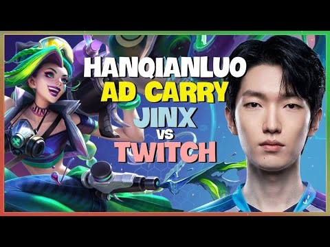 HanQianLuo Jinx: This Dude is TEARING APART the Super Server with INSANE Kiting