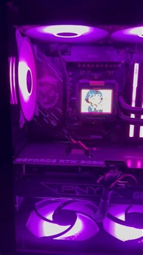 Purple Aura - New PC build #shorts