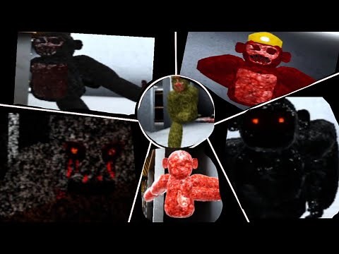 ALL JUMPSCARES IN SCARY BABOON LAB MAP | Jumpscare Compilation