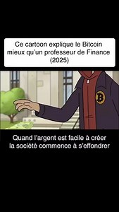 11 reactions | Ce cartoon explique le Bitcoin mieux qu’un professeur de finance 勞 ➡️ Pour plus de contenus, abonne-toi @nicolas.finance  #bitcoin #crypto #investir #argent | Nicolas - Finance | Facebook
